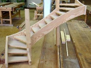 Holztreppe