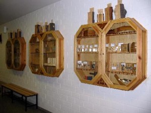 Holzvitrine